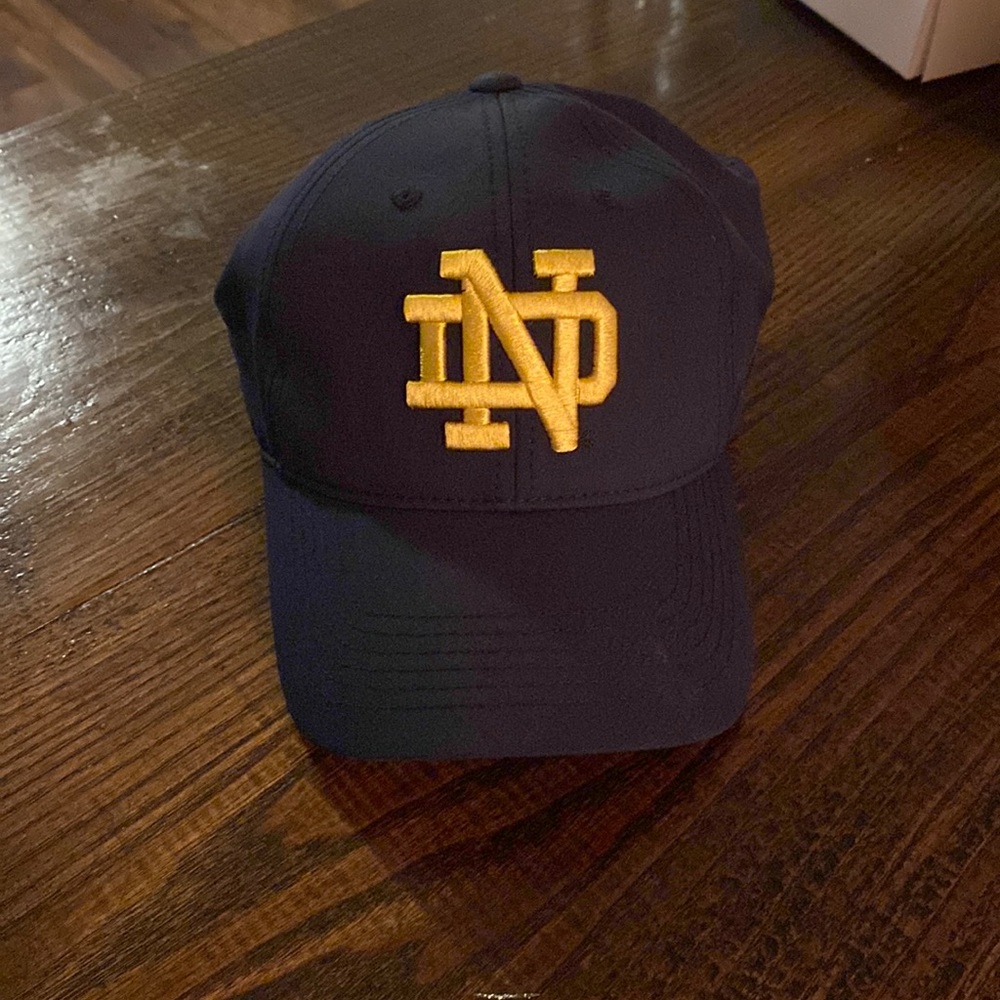 Notre dame stretch hat. Adjustable